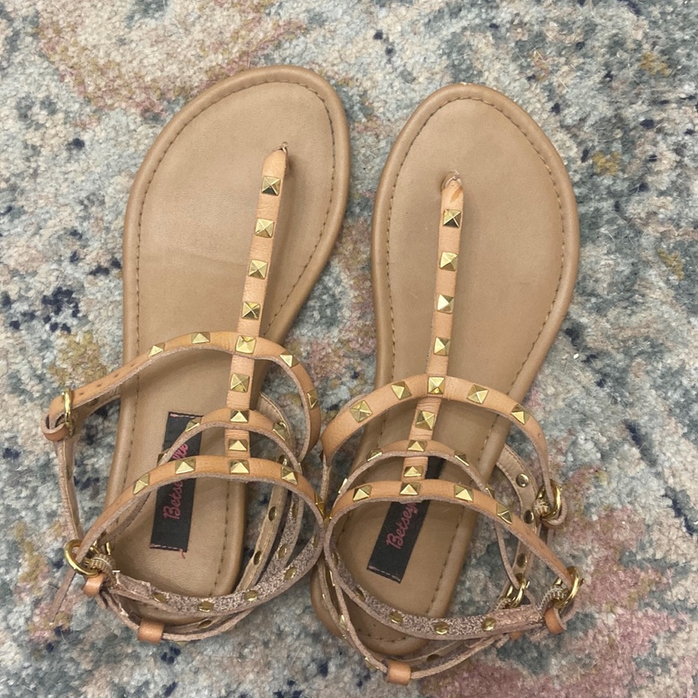 Betseyville Studded Sandals